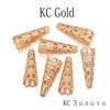 50pcs/lot Rhodium Alloy Bugle Cone Bead Caps Crystal Pendulum Pendant End Cap For DIY Jewelry Making Supplies Findings