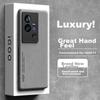 HotFire Phone Case for Vivo IQOO 11, IQOO 11/11s Protective Cover, Upgraded Skin-Like Matte Lens Full Protection Silicone Case - Smoke Gray