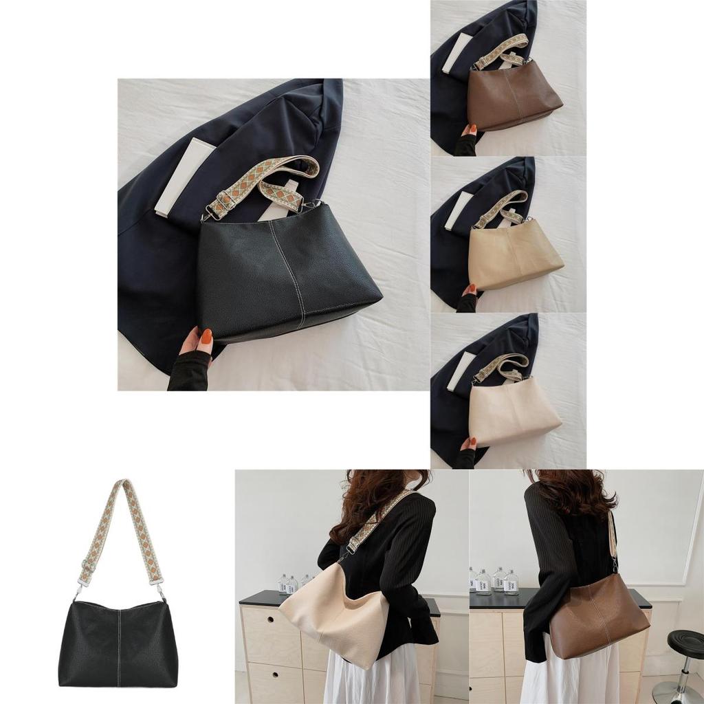 Stylish Vintage Summer Shoulder Bag For Women In Soft Pu Material For Casual Everyday Use