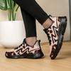 TUINANLE Women Sneakers Mesh Breathable Camouflage Color Platform Shoes Ladies Light Weight Running Shoes