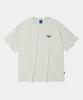 COLUMBIA UNIVERSITY Cu Arch Logo S/S T-Shirts Oatmeal