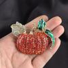 Exquisite Gift Halloween Fashion Jewelry Pumpkin Lapel Pins Suit Brooch Corsage Pin Women Brooch