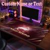 F1 Customized Name Text Mouse Pad, Large Desk Mouse Mat Personalized Home Office Present