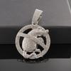 New Hot Selling Unique Mouse Pendant Necklace for Both Men and Women, High-end Fashion Hip-hop Jewelry