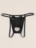 Tanga Sexy Masculina Sem Fundo Gentleman Tentador Lingerie Calcinha Com Laço Frente Aberta Costas T Fio Dental Garçom Smoking Fantasia Cosplay