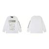 Washed Vintage Distressed Cotton Long Sleeve Tee Oversized Streetwear Style Men Casual Daily Wear