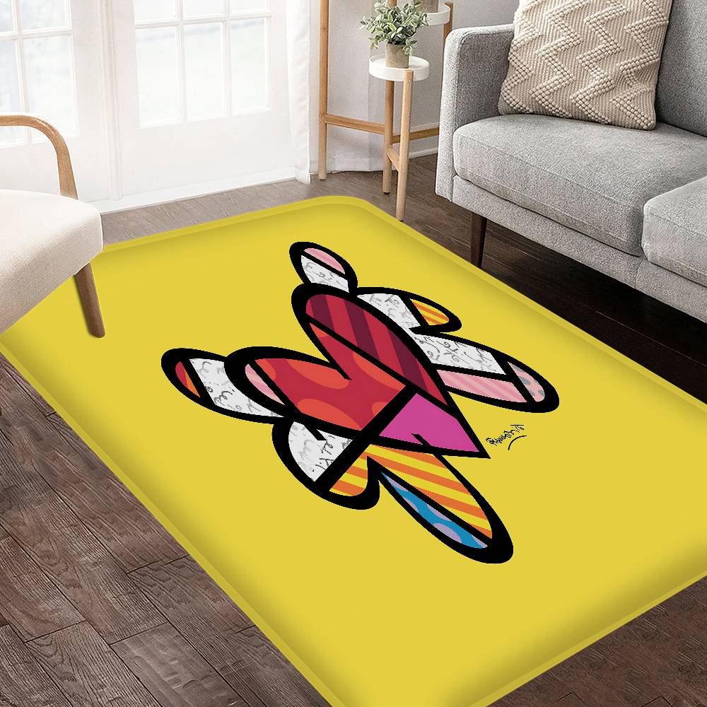 Tappetino da Bagno Britto Antiscivolo Assorbe Acqua Striscia Lunga Cuscino Tappetino da Camera Tappetino di Benvenuto