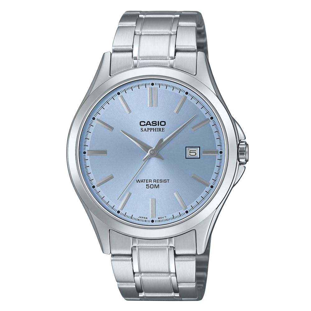 

CASIO Analog Quartz STANDARD Blue MTS-115D-2A2 Silver/Light [Used]