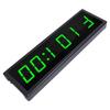 Digital Wall Clock 7   Color Timer Function 6 Digits Electric Wall Clock with Remote Control for Living Room Bedroom Kitchen  