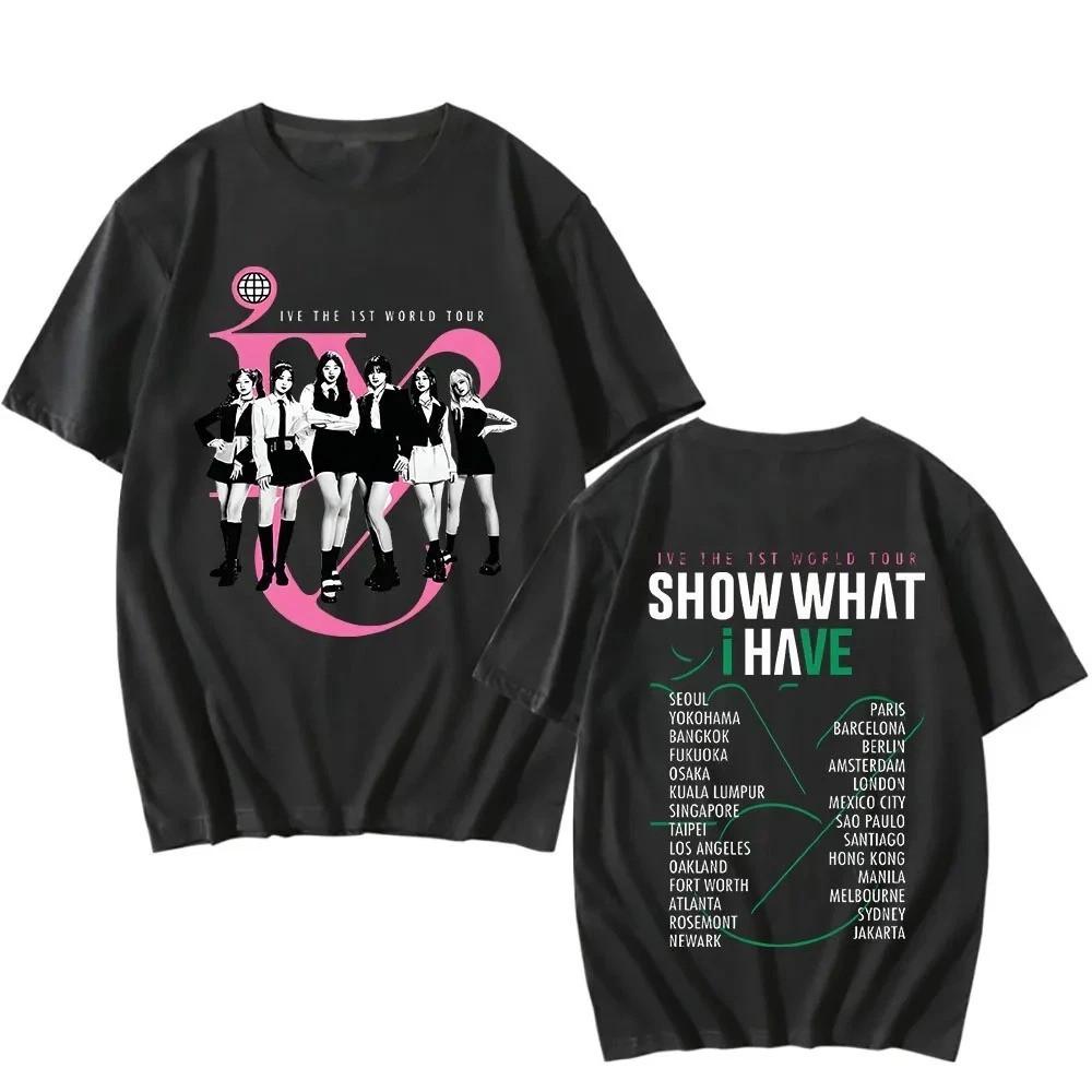 IVE The 1st World Tour Show What I Have Double Sided 2026 T-Shirt XXXL