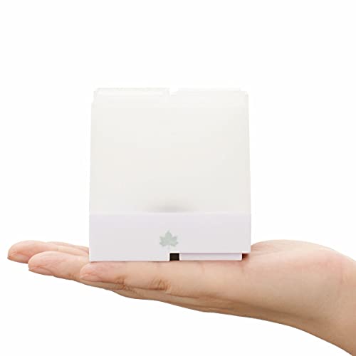 LOGOS Battery-Operated Remote Control Block Light - BA (3 Pieces) 74175030 White (approx.) 8cm W X 8cm D X 8cm H (1 Piece)