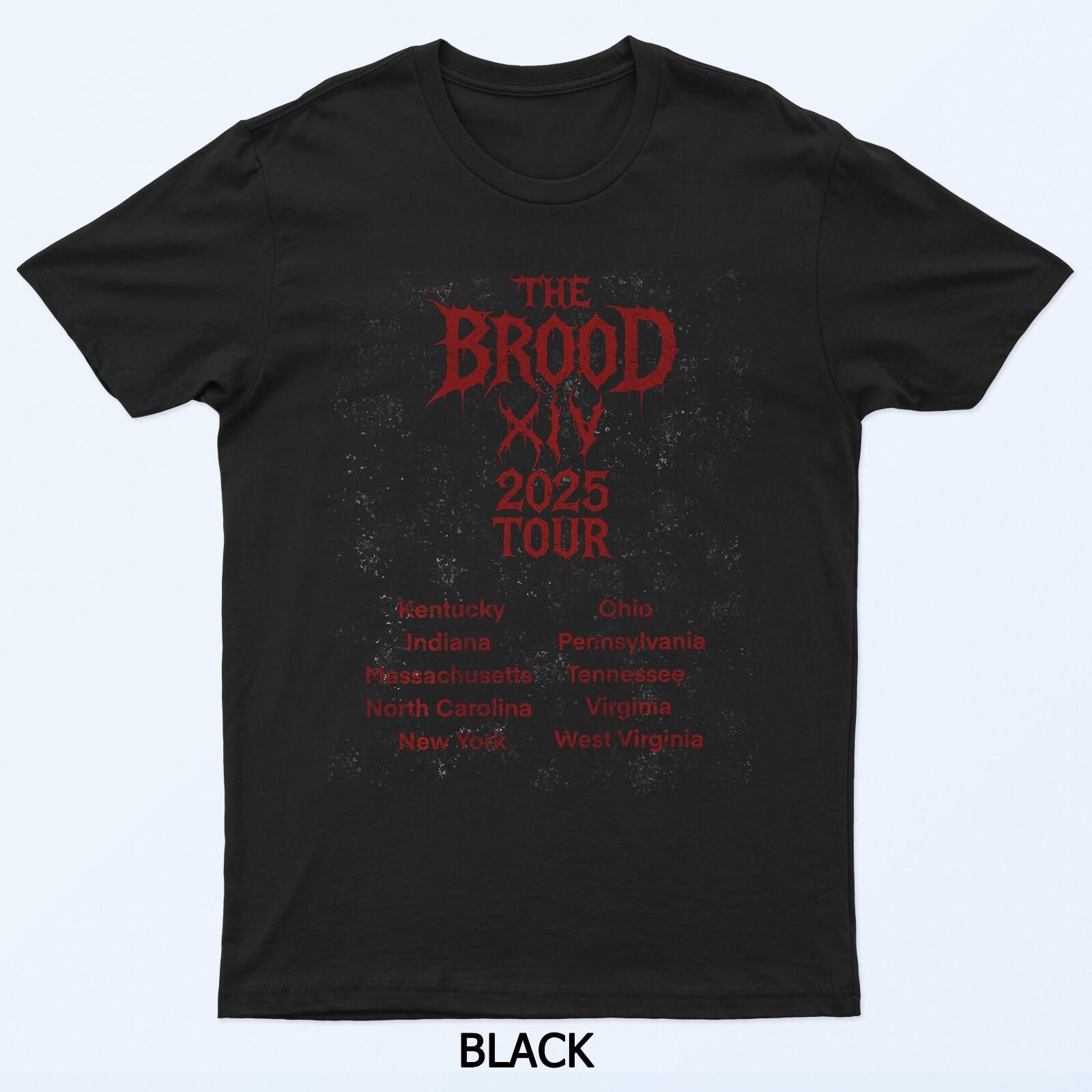 Футболка с тура Brood XIV 2025 M
