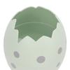 Egg Shaped Dinosaur Egg Pen Holder Desktop Container  Vanity Counter Organizing