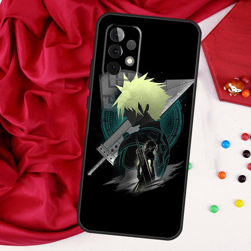 Final Fantasy Poster For Samsung Galaxy A52 A32 A22 A54 A14 A16 A26 A36 A56 A55 A35 A05 A06 A15 A53 A33 A13 Case