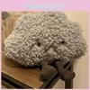 Adorable Cartoon Cloud Plush Toy Cuddly Grey Sad Cloud Pillow 23x26cm Soft Short Plush
