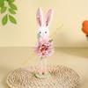 Easter Rabbit Decorative Figurines for Home and Party Use Solid Plastic Polyester User Friendly Materials 55KF