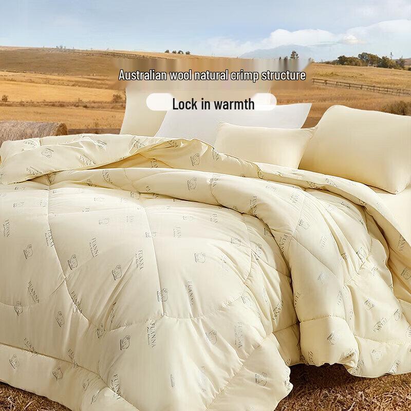 FUANNA Australian Imported Winter 100% Wool Quilt