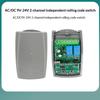 Universal Garage Door Remote Control Receiver 2Ch 433Mhz Eu Ce Certified Fixed Rolling Code For Erreka Acm Dea Doorhan At-4 Dite