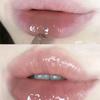Punk Dark Brown Mirror Water Lip Gloss Red Lip Glaze Transparent Glass Lip Oil Waterproof Liquid Lipstick Clear Tint Makeup