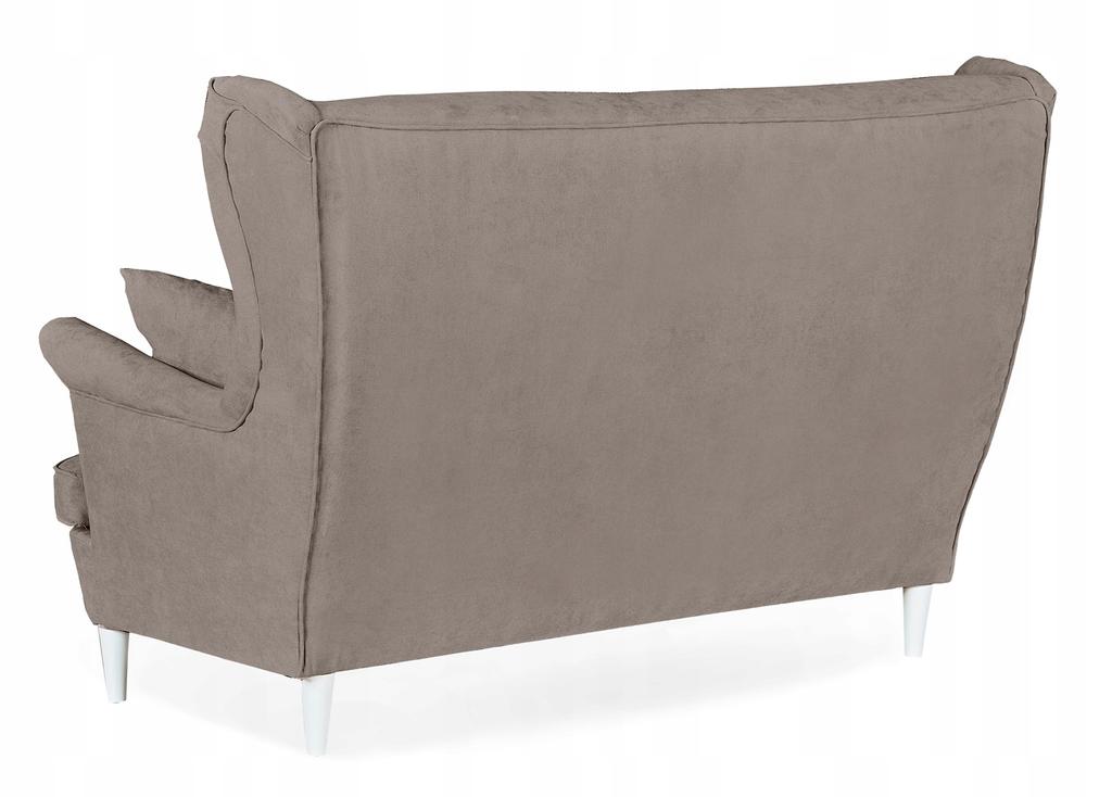 Sofa Kanape Ohrensessel Ari skandinavisch nicht ausklappbar Family Möbel grau beige