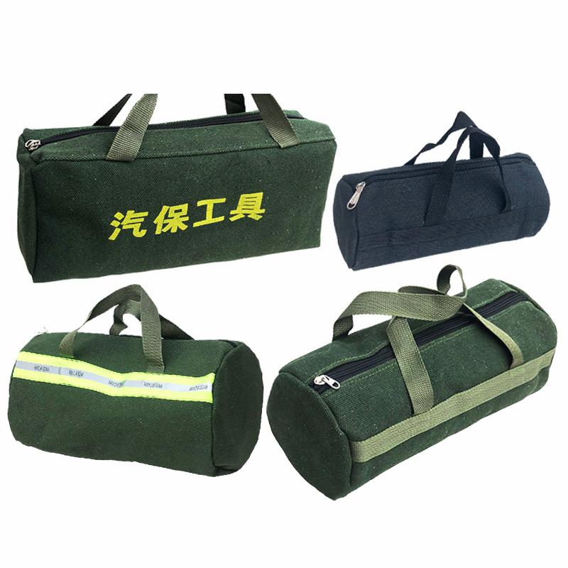 Durable Thicker Canvas Tool Bag Screwdriver Tools Packaging Large Capacity Repair Storage Pouch Electrical Tool Organizer