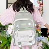 Backpack Aesthetic Cute Lightweight Large Capacity School Bag for Elementary Middle School Girls Travel Daypack