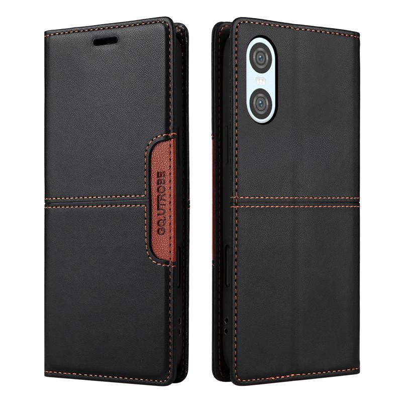 Anti-theft Leather Case Flip Cover For SONY Xperia 10-6 5 VI 1 V II III 1-5 Xperia10 IV Coque Luxury Wallet Magnetic Phone Cases