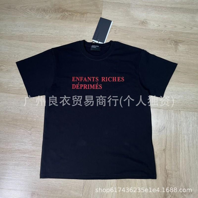 ERD 26FW Vintage Long Sleeve Tee Mens Oversized Cotton Graphic T-Shirt Streetwear Loose Fit