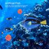 Silicone Fish Tank Ornament Glowing Feature Lifelike Design Aquarium Decoration With Suction Cup Floating Fish Fish Tank Decor