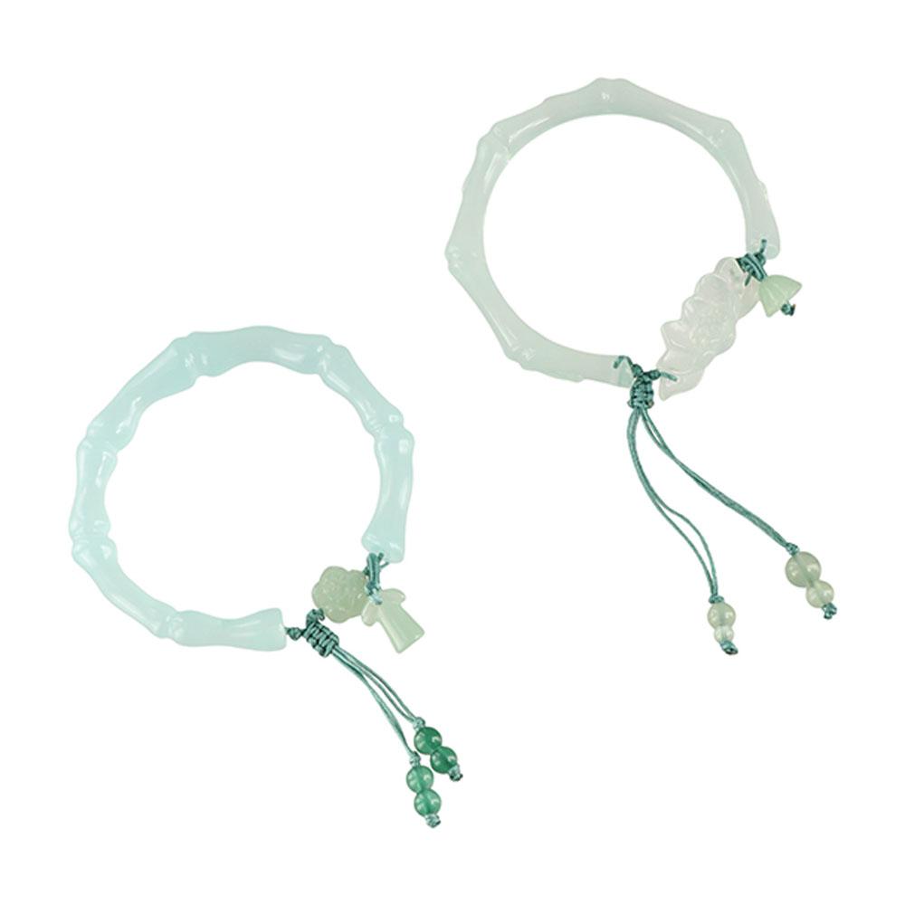 Antique Bracelet Lotus Bracelet 58mm Hand Ornaments Creative White Moonlight Bracelet  Friend Gift