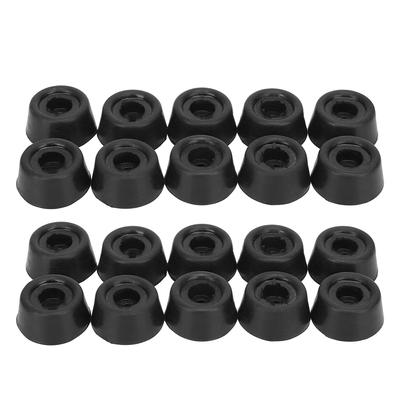 20PCS Durable Rubber Billiard Pool Cue Bottom Tail Protective Cover Case Snooker Stick Protector