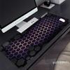 Technology Large Mouse Mat Gaming Mousepad Big Gamer Mousepads Rubber Keyboard Mats Desk Pad Geometric Mouse Pads