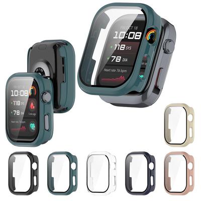 Tempered Glass+Case For Huawei Watch D2 All-Around Screen Protector Hard PC Bumper SmartWatch Cover Anti-scratch