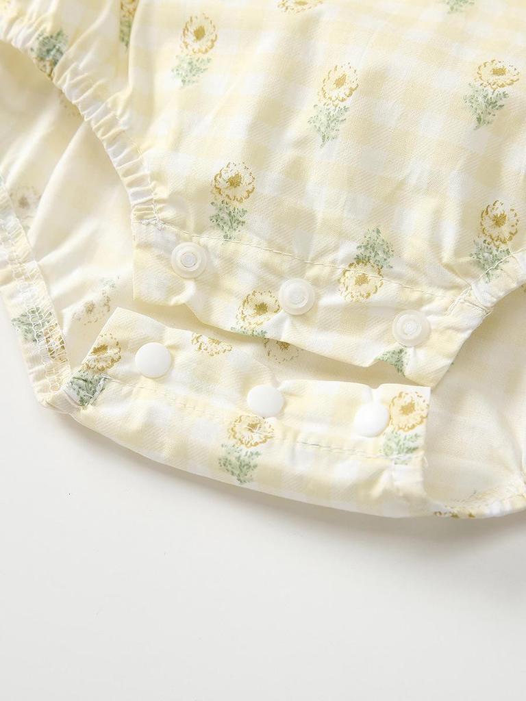 Entzückender Sommer-Babybody – Süßer, stylischer Prinzessinnen-Strampler mit Windelüberzug
