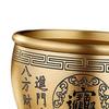 Messing Feng Shui Schale Skulptur Tischmittelstück Geldtopf Bai Fu Schale Schatzbecken zur Dekoration Füllhorn Schreibtisch Esszimmer