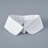 Fashion Detachable Fake Collar White Black Cotton False Collar Lapel Collar Blouse Sweater Shirt