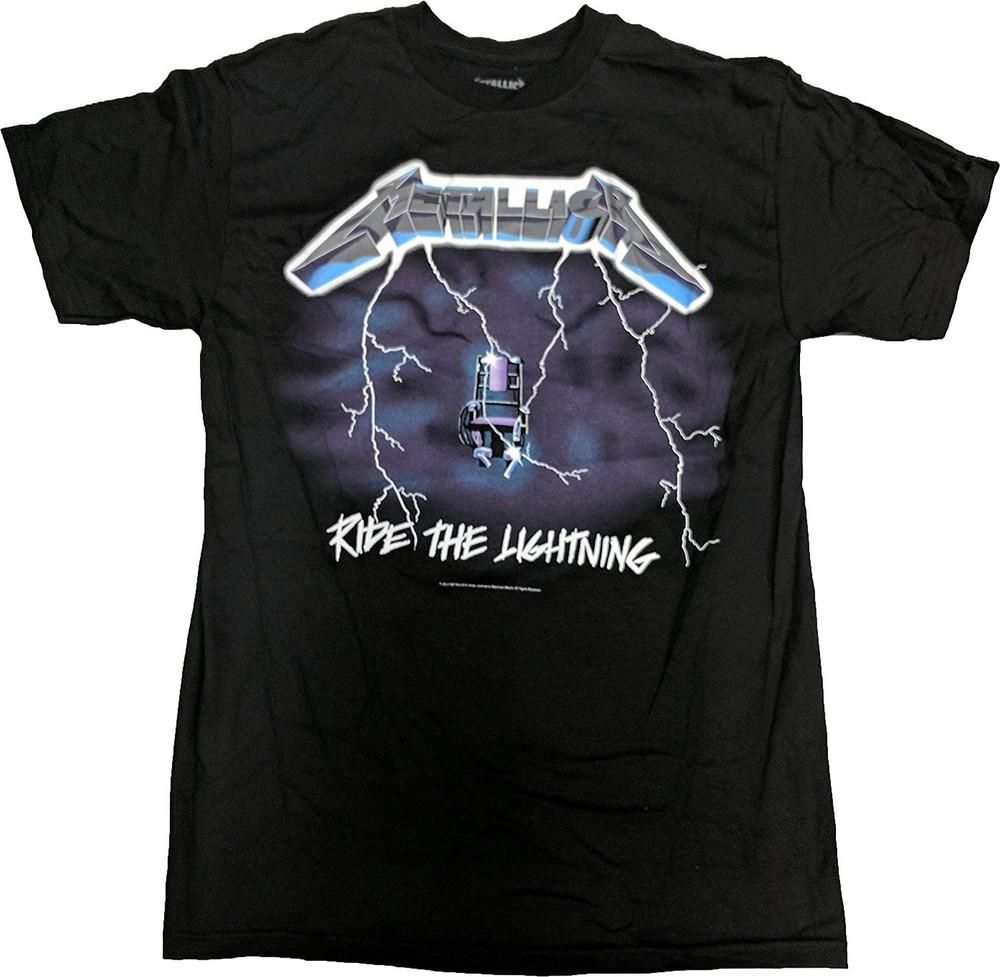 METALLICA Ride The Lightning T-Shirt S-2XL NEW Unisex T-Shirt S
