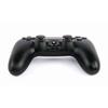 EnerGenie Manette De Jeu Sans Fil Pour PS4 Et PC - Double Vibration, Barre Lumineuse LED, Conception Ergonomique Pour Un Confort