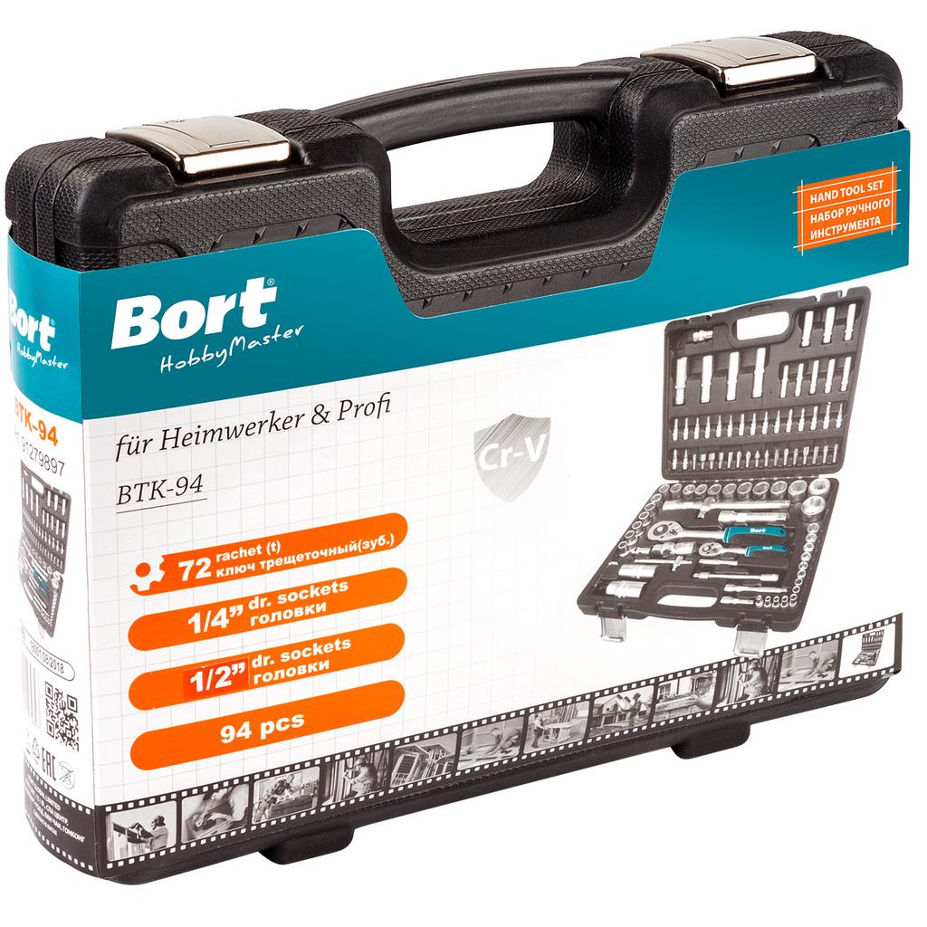 Handgereedschapset Bort Btk-94