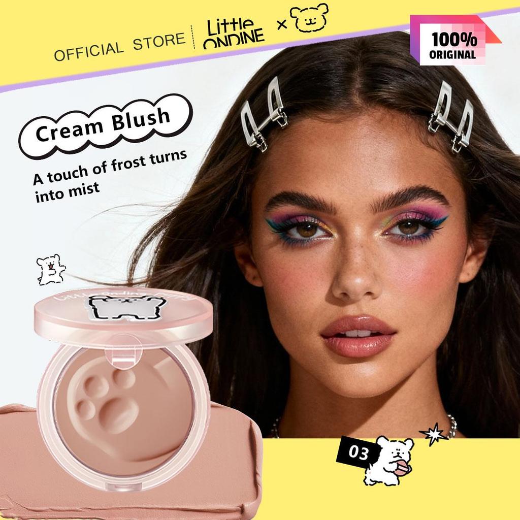 LITTLE ONDINE Cream Blush 5.5g/0.18oz (7 Color Options)