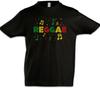 Rasta Reggae Notes Kids Boys Kids Boys T-Shirt Irie Jamaica Africa Rastafarian Ethiopia
