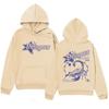 Design scorpion silhouette, printed hooded sweater simple and versatile