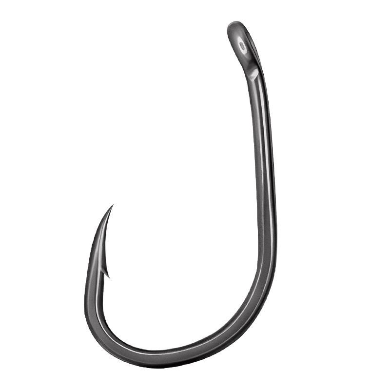 High Carbon Steel European Carp Fishing Hook with Tube, Flat Forged and Reinforced for Lure, Villain Giant Fish Hook.