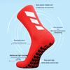 Men's European & American Mid-Calf Anti-Slip Football Socks with Gel Bottom & Thick Towel, Sweat-Absorbent, Anti-Friction Sports Socks