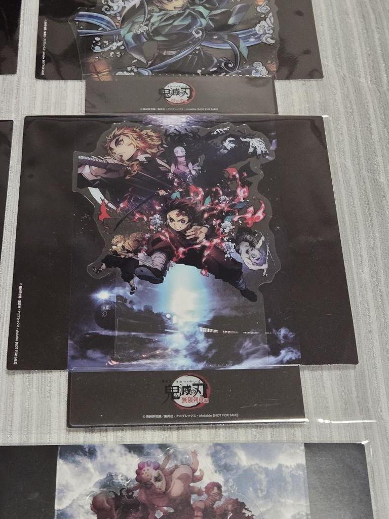 [USED] Demon Slayer Theater admission bonus "Key Visual Clear Stand" complete set of all 12 types