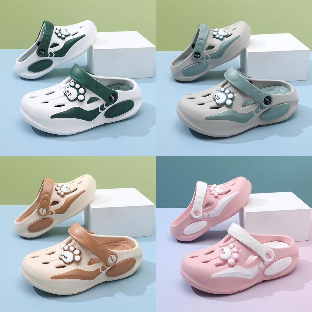 Stylish Summer Children's Clogs For Girls Breathable Non-slip Eva Sandals In Various Colors