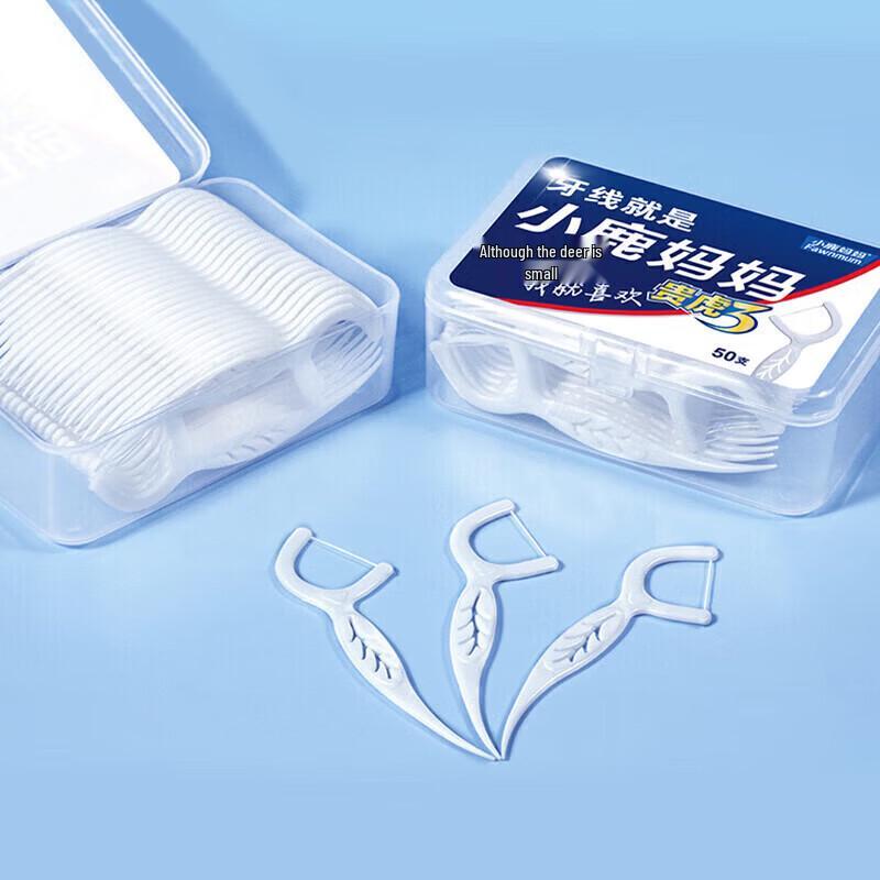 Little Deer Mama Guihu 3 High-Fine Disposable Dental Floss Sticks