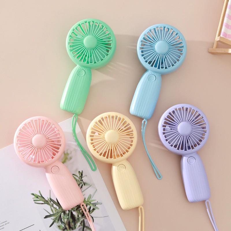 Little Bee Portable Silent Handheld Fan for Kids and Students, Rechargeable and Cute Desktop Fan