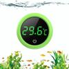 Selbstklebendes Aquarium-Thermometer LCD Digital LED-Anzeige Fischbecken-Thermometer Temperaturkontrolle Großer Bildschirm