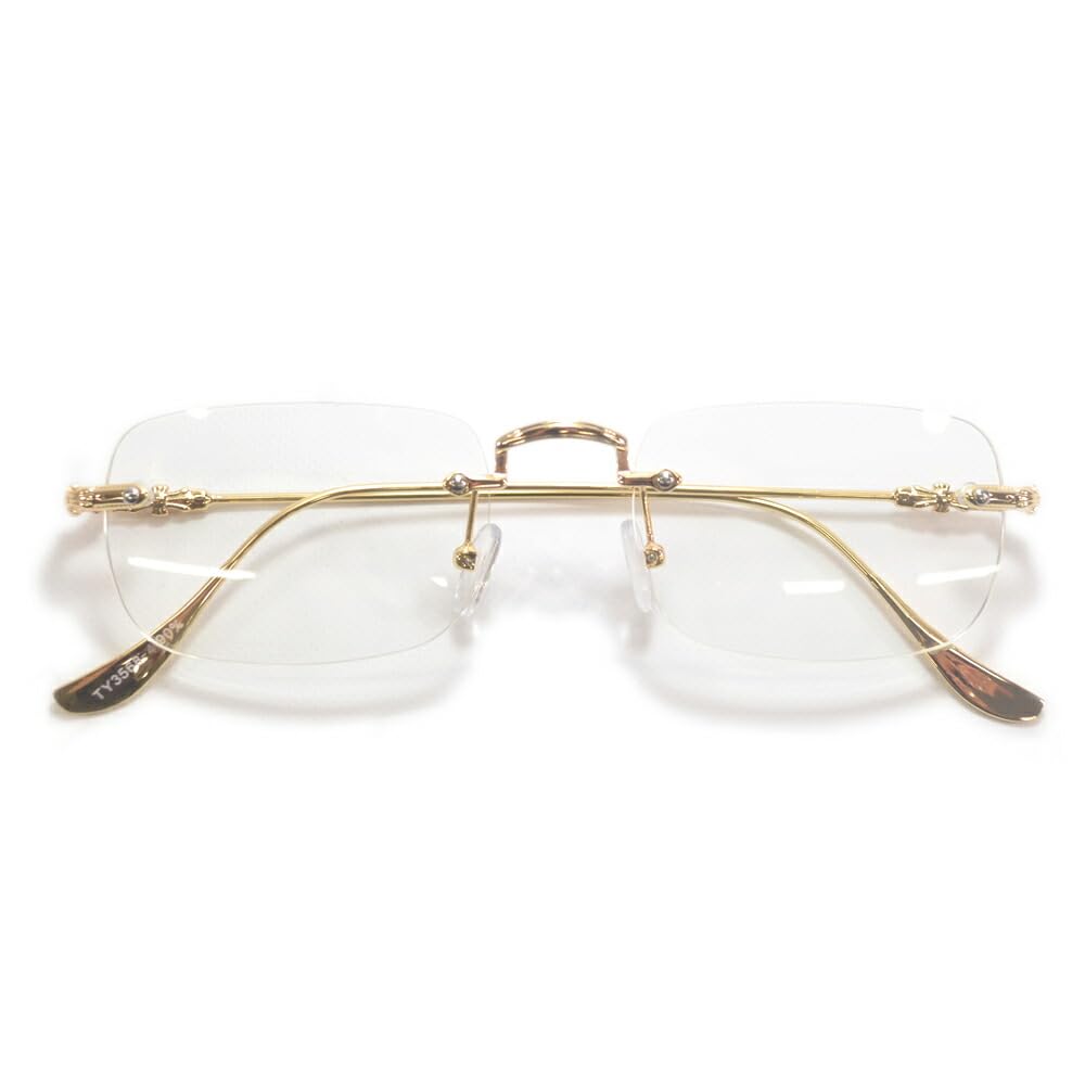 

Модные Солнцезащитные Очки [MERRY PLEASURE] с Цветными Линзами, УФ-Защитой, Без Оправы, Квадратные, Для Мужчин и Женщин, (Серебристый, Золотой, Коричневый, Серый, Дымчатый)